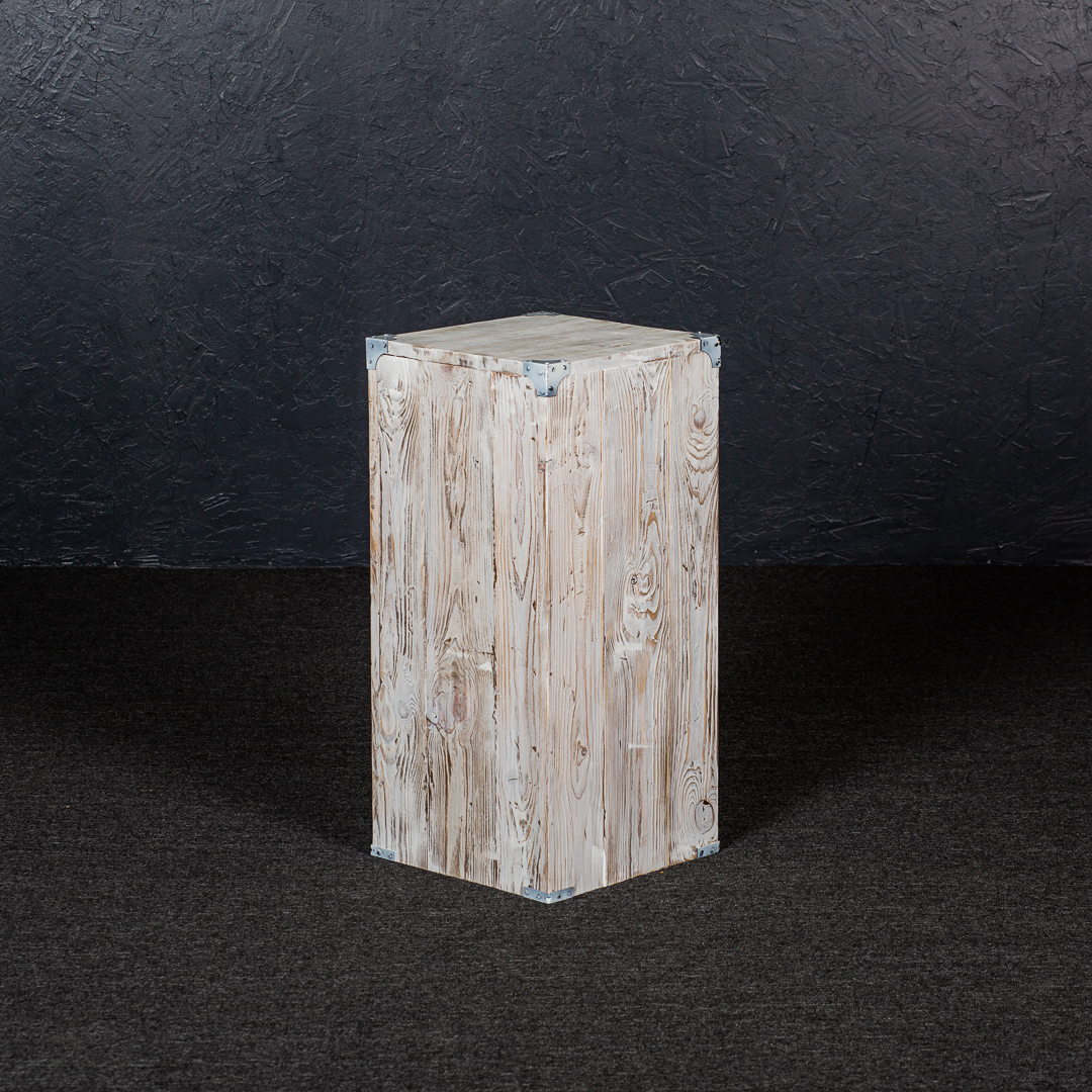 Whitewashed Pedestal (14" x 30")