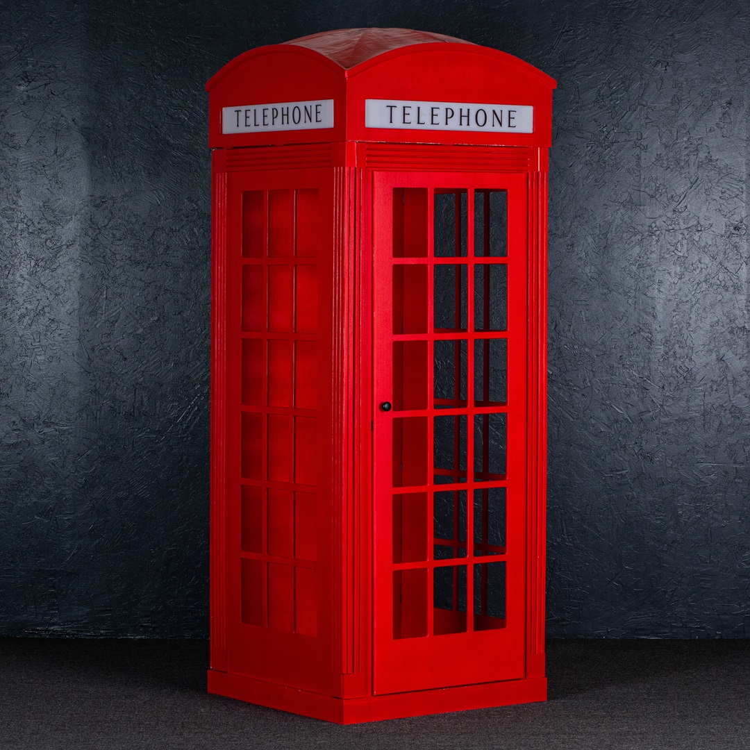 English Phone Booth (Red)