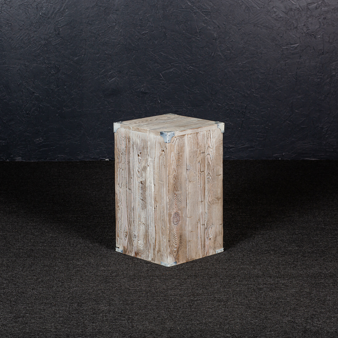 Whitewashed Pedestal (14" x 24")